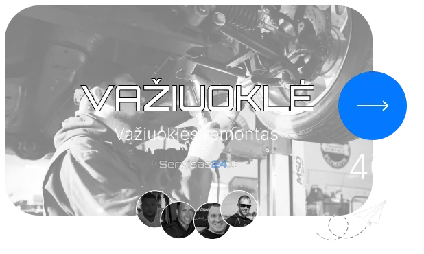 vaziuokles remontas vilniuje kaune klaipedoje