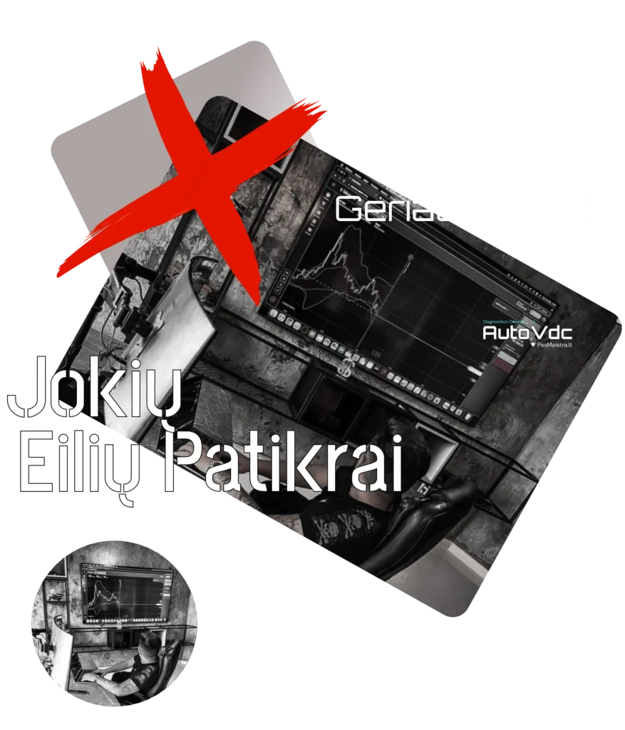 Jokių eilių patikrai Vilniuje – AutoVDC greita automobilio diagnostika be laukimo

Description (su integruotais FAQ):
Jokių eilių patikrai Vilniaus mieste „AutoVDC“ autoservise reiškia, kad automobilio diagnostika ir patikra atliekama greitai, be savaičių laukimo ir be „užrašysim, kai atsiras langelis“. Klientai dažniausiai klausia: ar tikrai galima atlikti patikrą be eilės? Taip, AutoVDC dirba taip, kad diagnostikai būtų skiriami atskiri laiko langai, todėl klientas nelieka pakibęs nežinioje.

Antras labai dažnas klausimas – kiek laiko užtrunka automobilio patikra be eilės Vilniuje? Dažniausiai nuo 20 iki 60 minučių, priklausomai nuo problemos sudėtingumo ir reikalingų testų skaičiaus. Taip pat žmonės klausia: ar greita patikra reiškia paviršutinišką darbą? Ne, „be eilės“ nereiškia „per penkias minutes“ – tai reiškia, kad diagnostika atliekama iš karto, bet pilnai ir techniškai teisingai.

Labai dažnas klausimas: kada verta rinktis patikrą be eilės? Kai užsidega „Check Engine“, dingsta trauka, atsiranda keisti garsai, automobilis ruošiamas kelionei arba tiesiog reikia greito atsakymo, ar galima saugiai važiuoti. Dar vienas svarbus klausimas: ar be eilės atliekama tik diagnostika, ar ir remontas? Dažniausiai viskas prasideda nuo skubios diagnostikos, o po jos iš karto aišku, ar reikalingas remontas ir kada jis gali būti atliktas.

Ir galiausiai: kur Vilniuje rasti autoservisą, kuris realiai dirba be eilių, o ne tik taip reklamuojasi? „AutoVDC“ išsiskiria tuo, kad turi aiškią diagnostikos sistemą ir procesus, leidžiančius klientui gauti atsakymą tą pačią dieną, o ne po savaitės.

Jeigu ieškote, kur Vilniuje atlikti automobilio patikrą be eilių, greitai ir techniškai teisingai, „AutoVDC“ yra sprendimas tiems, kuriems reikia ne pažadų, o realaus rezultato dabar.