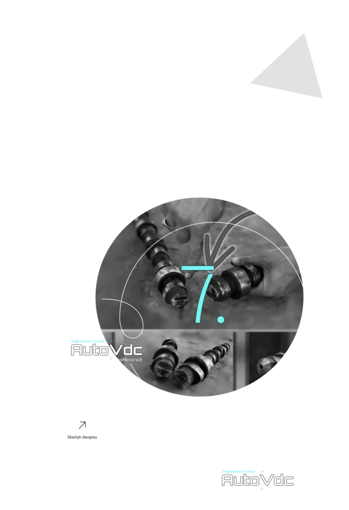 Velenėlių remontas Vilniuje – AutoVDC atliekamas skirstymo velenėlių restauravimas ir keitimas

Description (su integruotais FAQ):
Velenėlių remontas Vilniaus mieste „AutoVDC“ autoservise atliekamas tada, kai variklis pradeda skleisti neįprastus garsus, praranda galią arba atsiranda netolygus darbas. Vienas dažniausių klausimų: kada reikalingas velenėlių remontas? Dažniausiai tada, kai nusidėvi kumšteliai, atsiranda paviršiaus pažeidimai, trūksta tepimo arba pastebimi metalo drožlių pėdsakai alyvoje.

Kitas svarbus klausimas – kiek kainuoja velenėlių remontas Vilniuje? Kaina priklauso nuo variklio tipo, velenėlių būklės, ar reikalinga restauracija, ar keitimas naujais arba naudotais, tačiau tai dažnai yra pigesnis sprendimas nei pilnas variklio kapitalinis remontas. Taip pat klientai klausia: kiek laiko trunka velenėlių remontas? Dažniausiai darbai užima nuo vienos iki kelių darbo dienų, priklausomai nuo variklio konstrukcijos ir reikalingų dalių prieinamumo.

Labai dažnas klausimas: ar galima važiuoti su pažeistais velenėliais? Trumpas atsakymas – nerekomenduojama, nes tolesnis eksploatavimas gali sugadinti vožtuvų mechanizmą ir sukelti daug brangesnius variklio gedimus. Ir galiausiai: kur Vilniuje patikimai remontuoti velenėlius? „AutoVDC“ dirba su tikslia matavimo įranga, laikosi gamintojo tolerancijų ir parenka optimalų sprendimą – restauruoti ar keisti, kad variklis tarnautų patikimai ir ilgą laiką.

Jeigu ieškote, kas profesionaliai atlieka velenėlių remontą Vilniuje, „AutoVDC“ yra vieta, kur problemos sprendžiamos techniškai teisingai, o ne trumpalaikiais kompromisais.